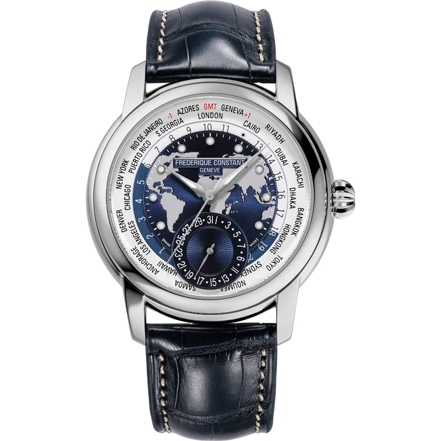 Часы Frederique Constant Highlife Worldtimer Manufacture FC-718NWWM4H6